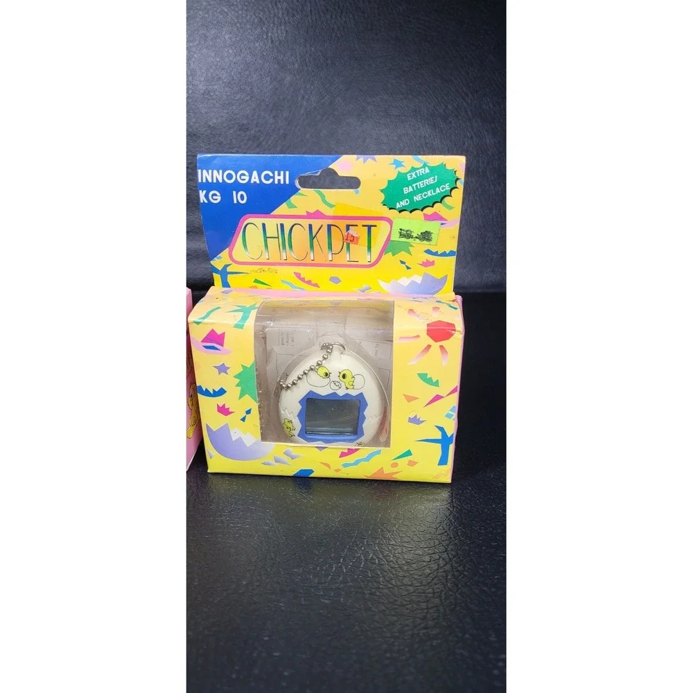 RARE NIP BBK 1997 CHICKPET Virtual Hand Held Pet Toy Tamagotchi Style‎ - AS IS!